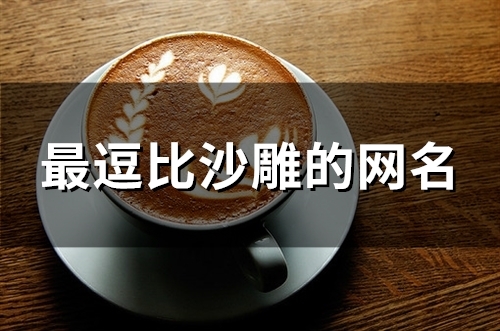 最逗比沙雕的网名(精选118个) 最逗比沙雕的网名(精选118个)