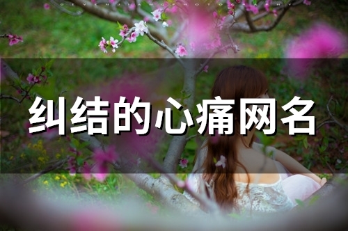 纠结的心痛网名(80个)