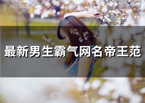 最新男生霸气网名帝王范(共84个)