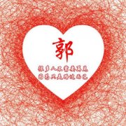 2023最火的姓氏微信头像(精选16张)