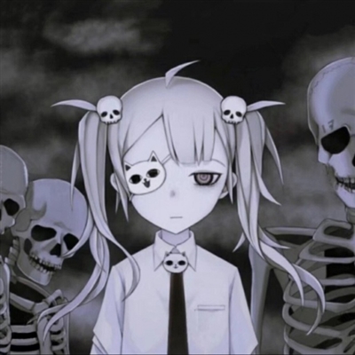 动漫黑暗系少女头像(共20张)