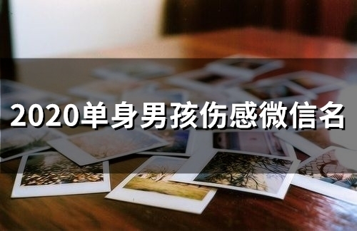2023单身男孩伤感微信名(共86个)