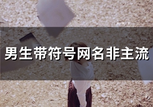 男生带符号网名非主流(优选84个) 男生带符号网名非主流(优选84个)