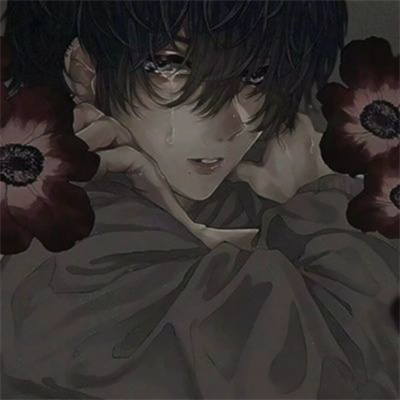 动漫男生虐心哭泣头像哭不出来(优选24张)