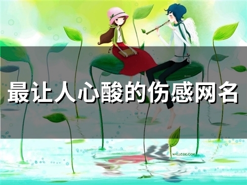 最让人心酸的伤感网名(优选118个)