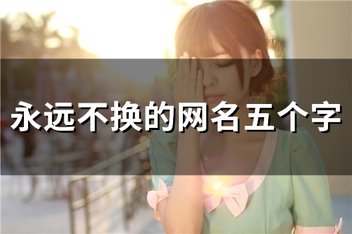 永远不换的网名五个字(共91个) 永远不换的网名五个字(共91个)
