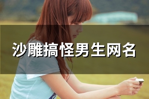 沙雕搞怪男生网名(优选111个) 沙雕搞怪男生网名(优选111个)
