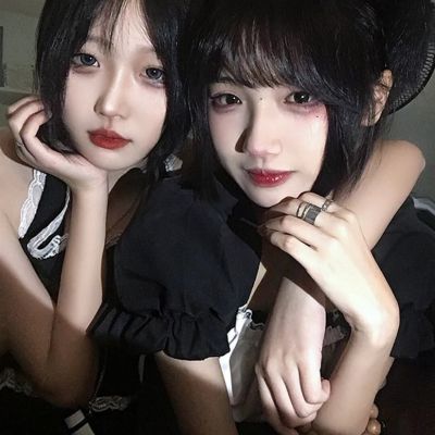 高清闺蜜头像一甜一冷图片大全(优选20张)